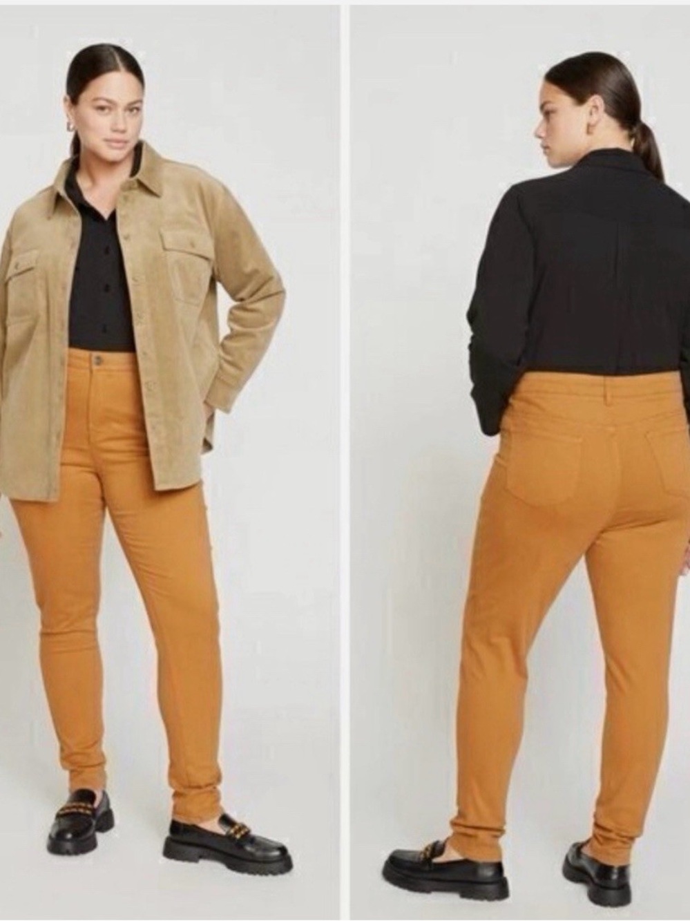 Universal Standard Seine Skinny Jeans in Foie Gras NWT